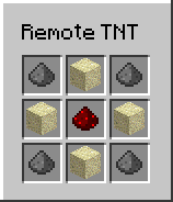 Мод RemoteTNT для Minecraft 1.7.4