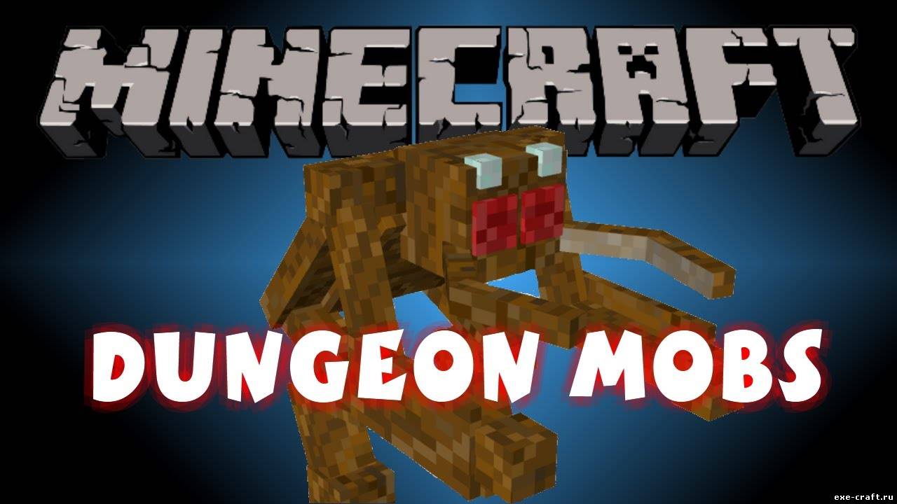 Мод Dungeon Mobs для Minecraft 1.7.2