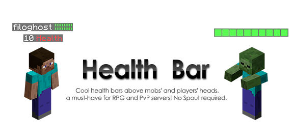 Health Bar v1.7.2 [1.6.4][Bukkit]
