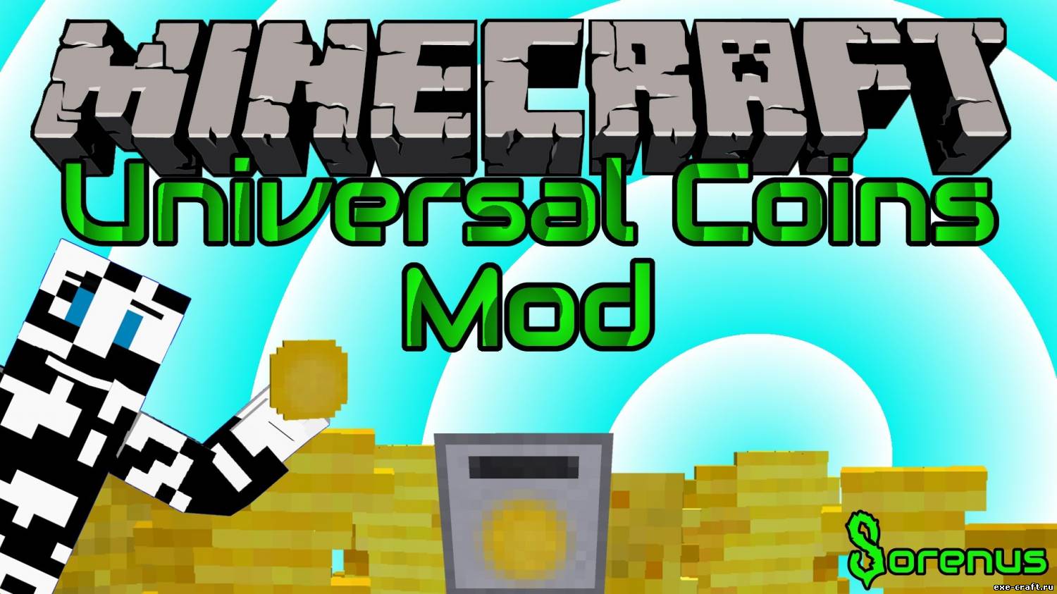 Мод Universal Coins для Minecraft 1.7.4