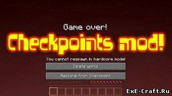 Checkpoints Mod [1.3.2]