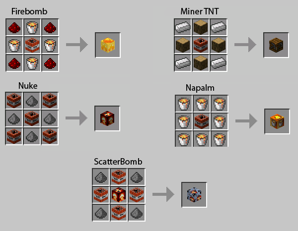 TNT Mod v2.6 для Minecraft 1.3.2