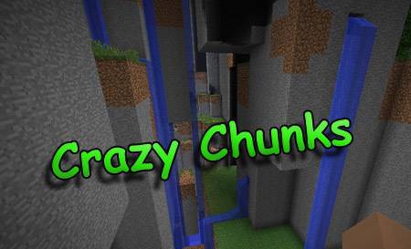 Crazy Chunks мод Minecraft [1.4.7]